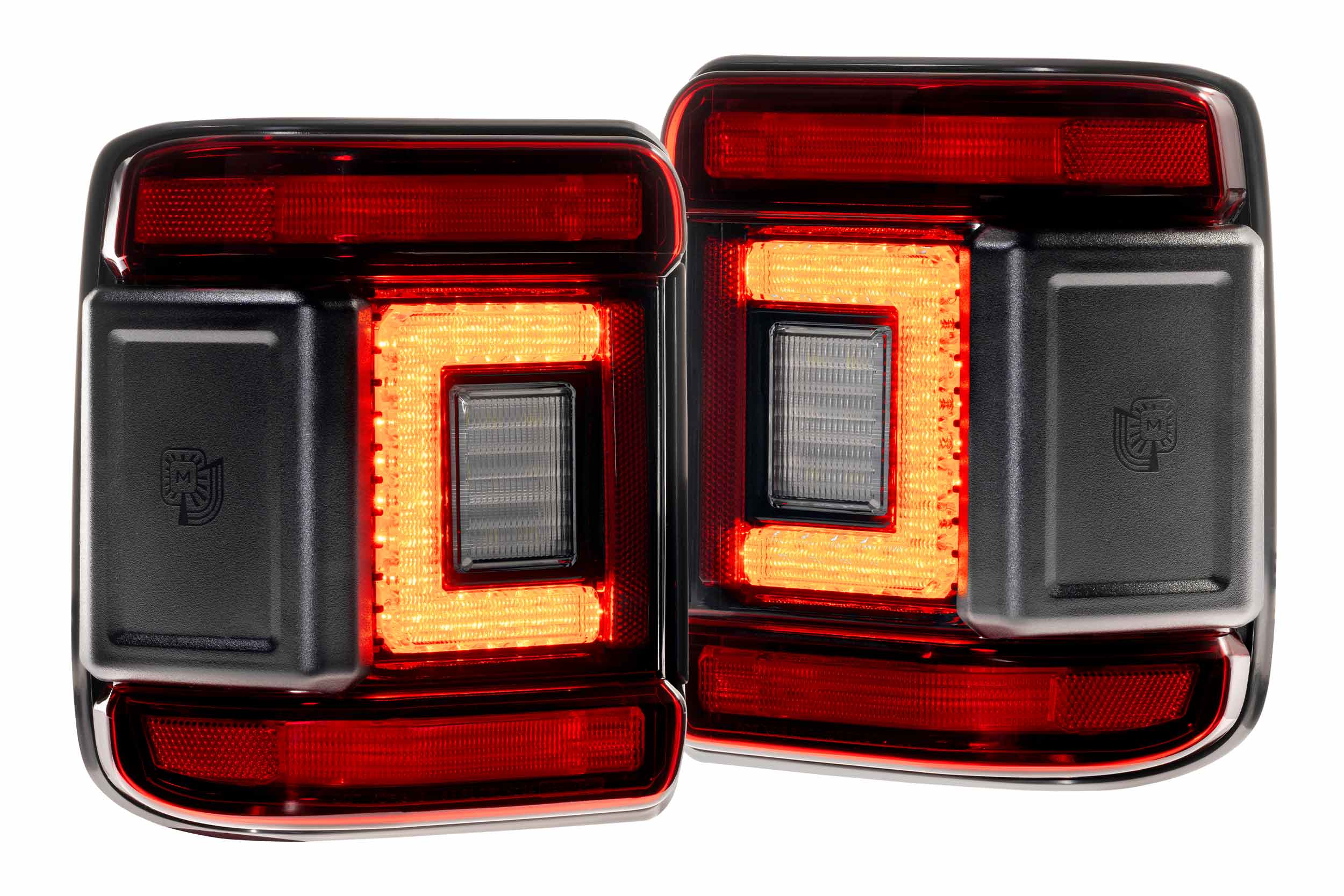 LF747 | Jeep Wrangler JL Low Profile XB Red LED Tail Lights
